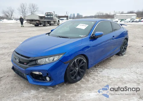 2018 Honda Civic Si z USA, uszkodzony, nr VIN 2HGFC3A59JH753568